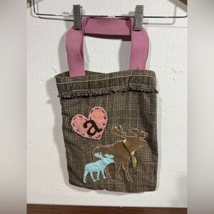 00’s Y2K Abercrombie & Fitch Plaid Mini Tote